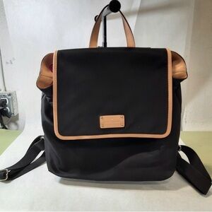 Kate Spade Black and Tan Men's Backpack